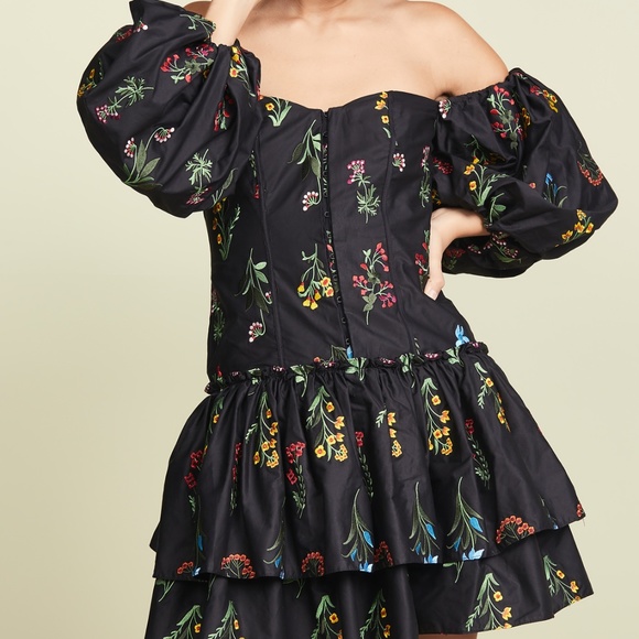 NEW 💐Caroline Constas Belen Dress - Picture 2 of 6